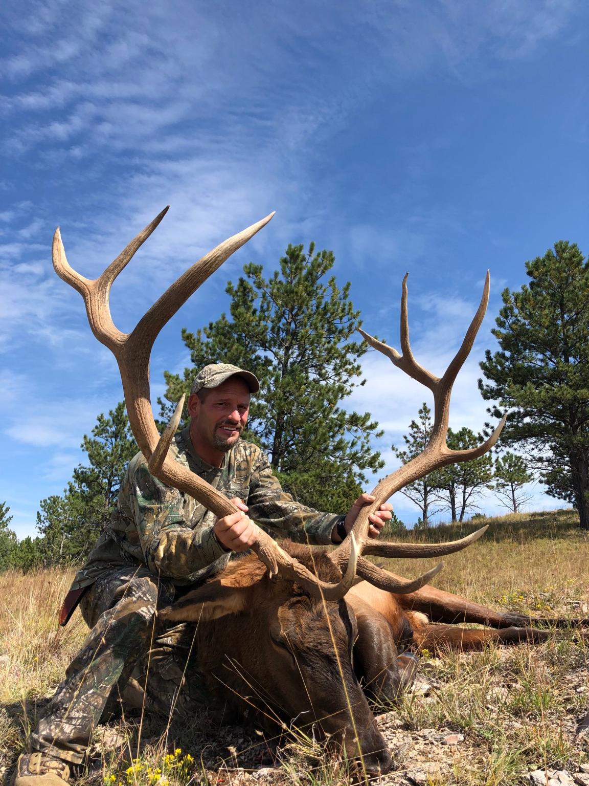 Elk hunting outfitter, elk hunting guide, South Dakota, Wyoming, Colorado