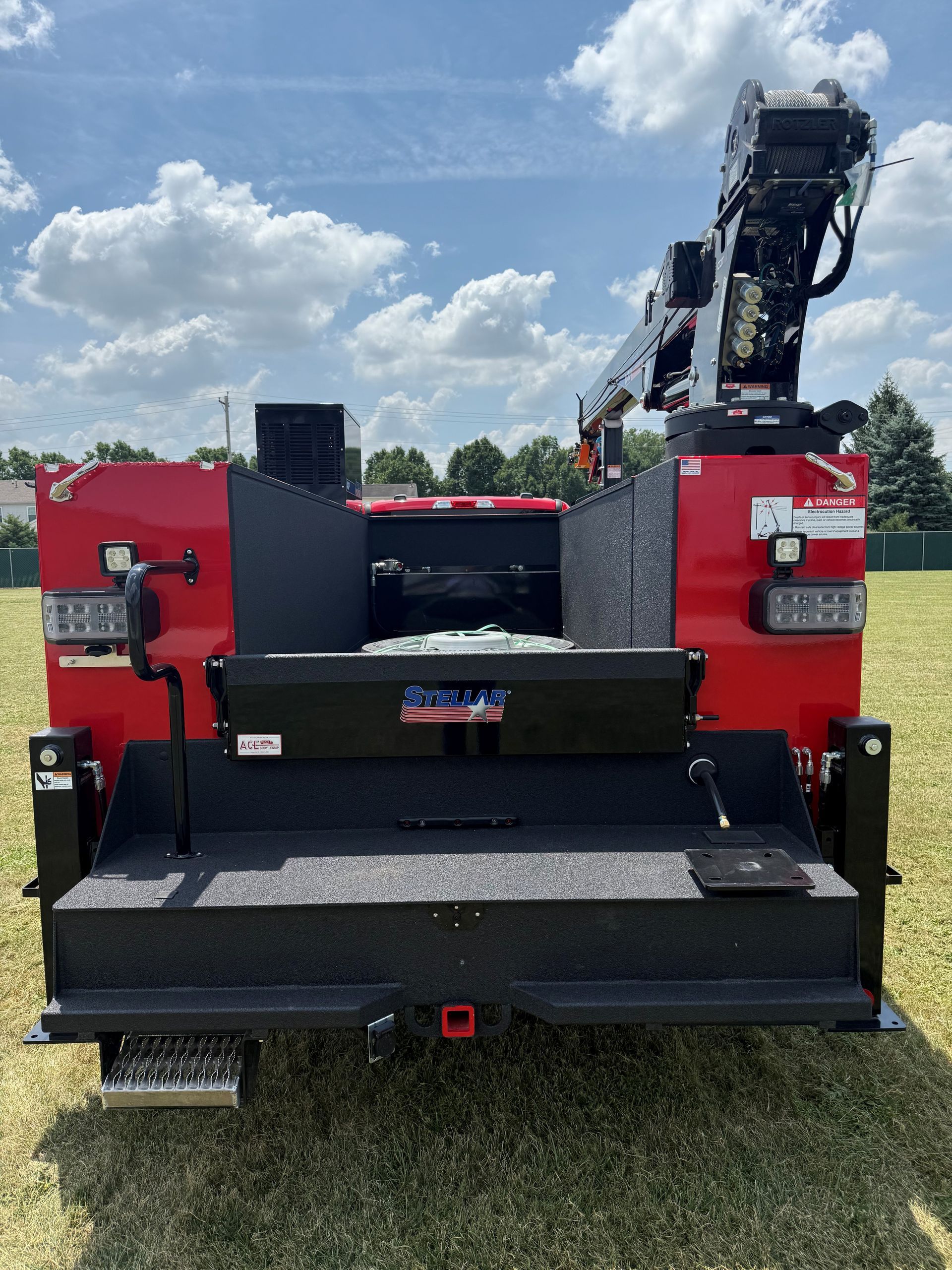 2019 Chevy Back View - Grove City, OH - Ace Truck Body Inc