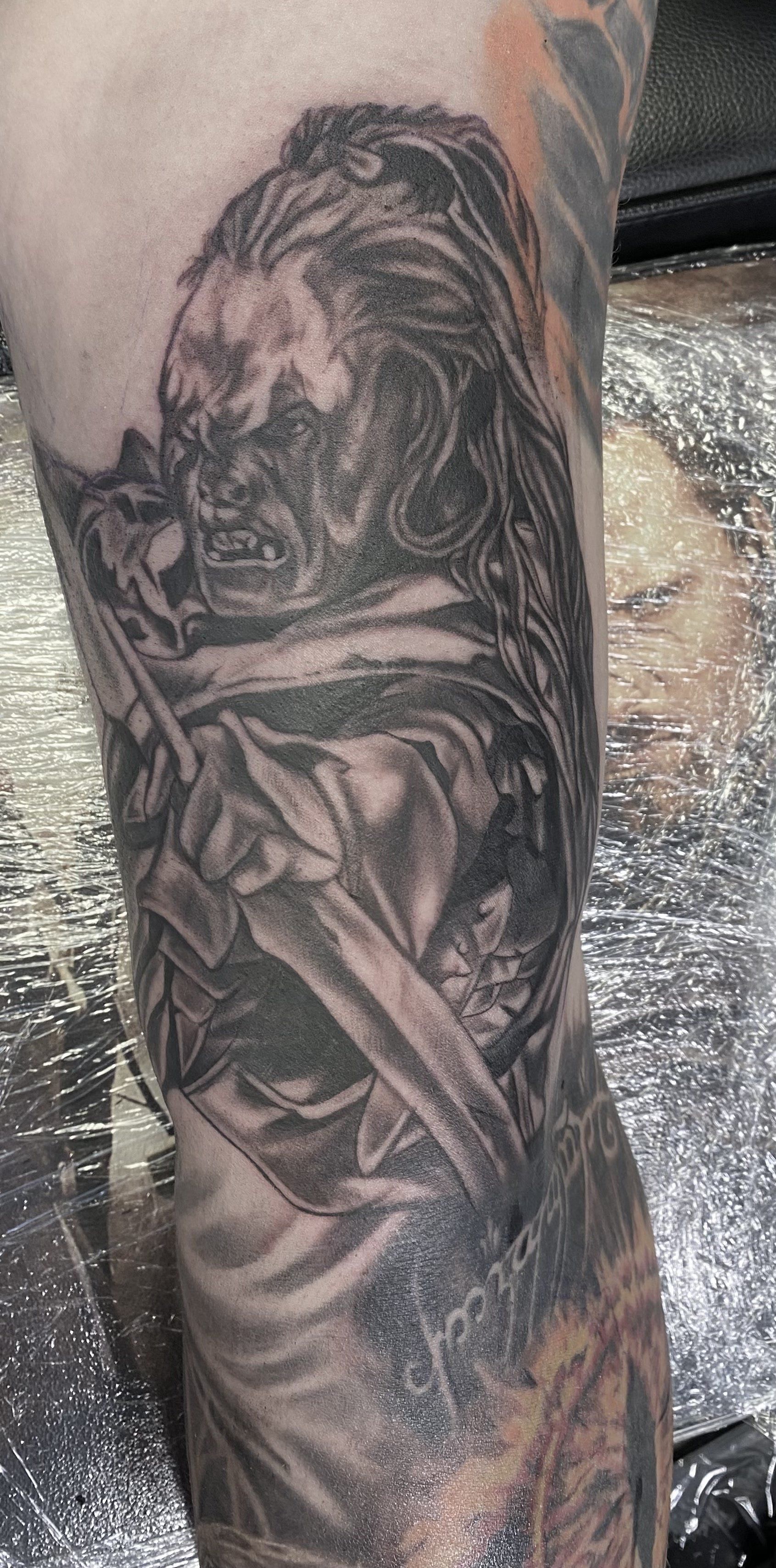 Portrait tattoo