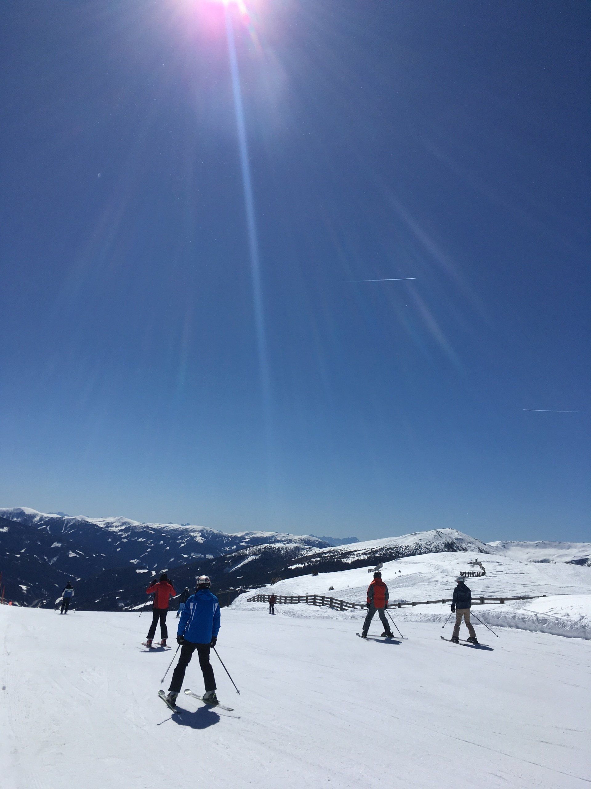 A second winter view in the Lungau mountains