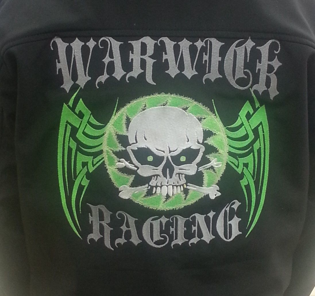 Black jacket with 