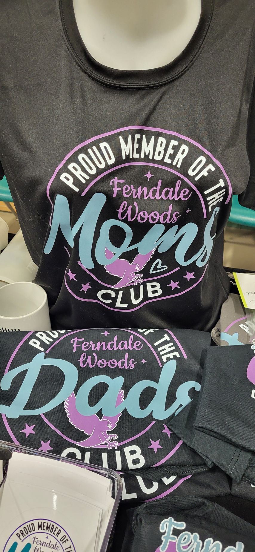 Gray shirts with