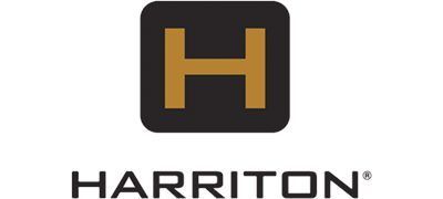 Black square with a gold "H" inside, and "HARITON" text below.