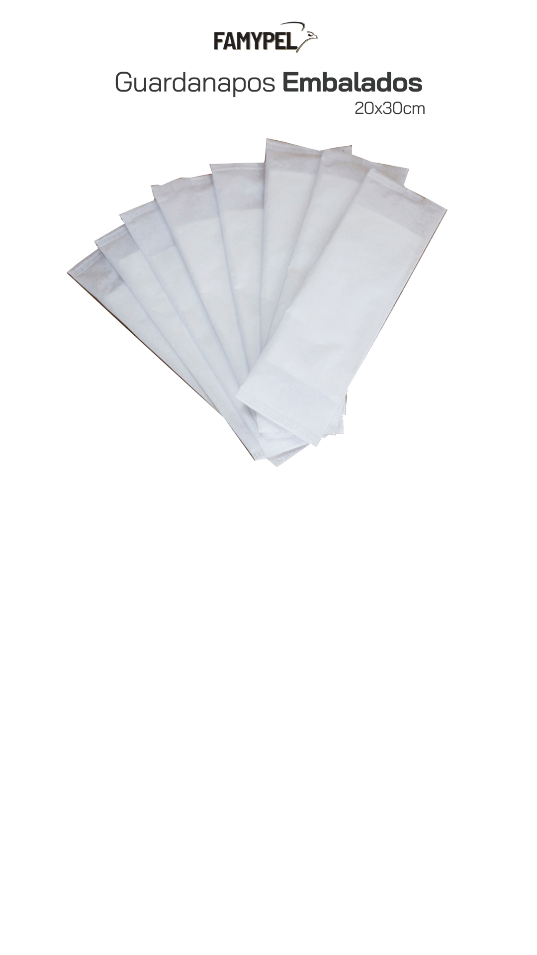 guardanapo de papel sache personalizado