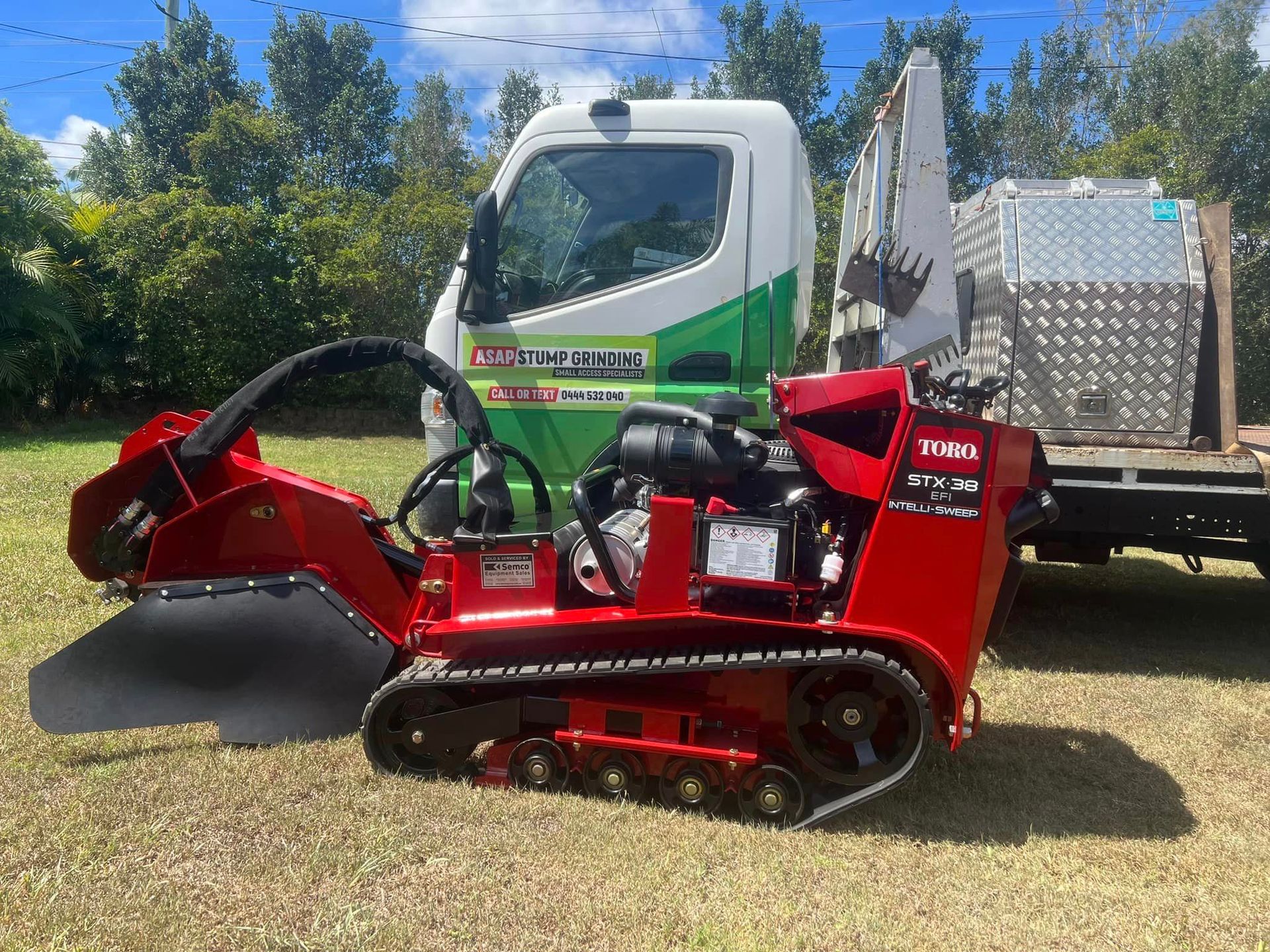 residential stump removal services