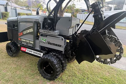Asap stump grinding in Nerang
