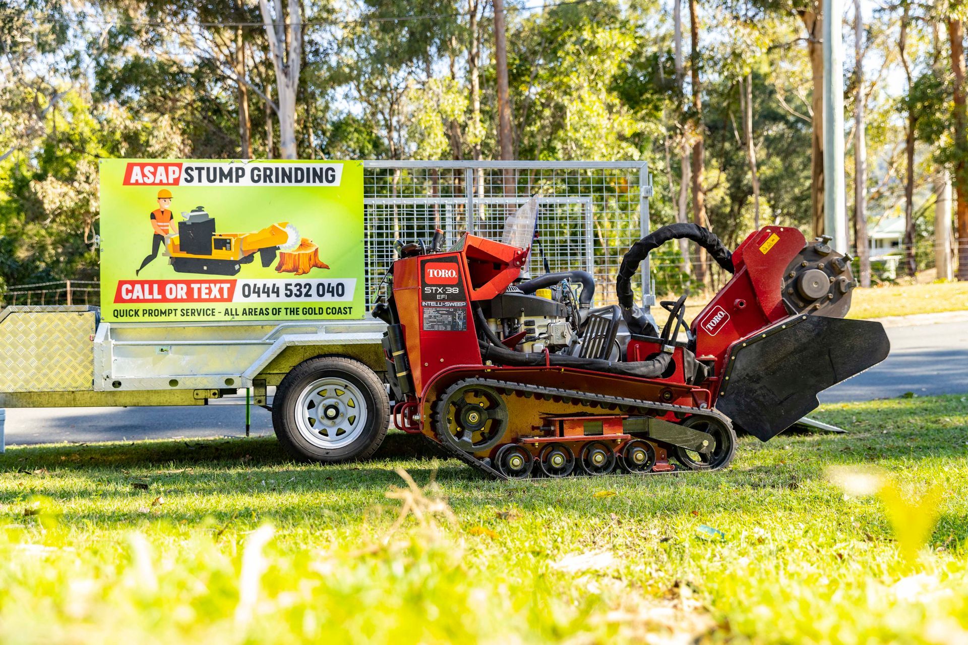 professional stump grinders