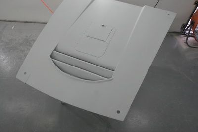 A white hood