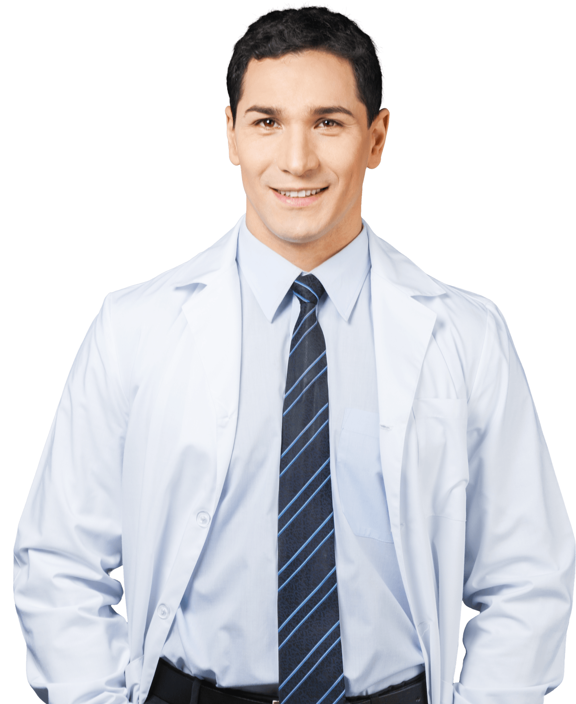 pharmacist smiling
