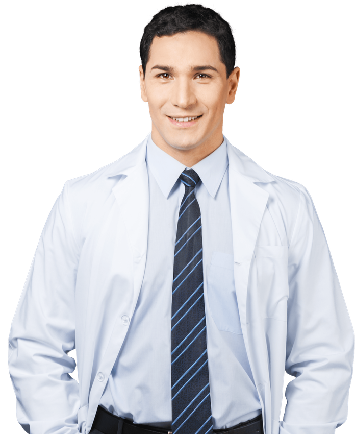 pharmacist smiling