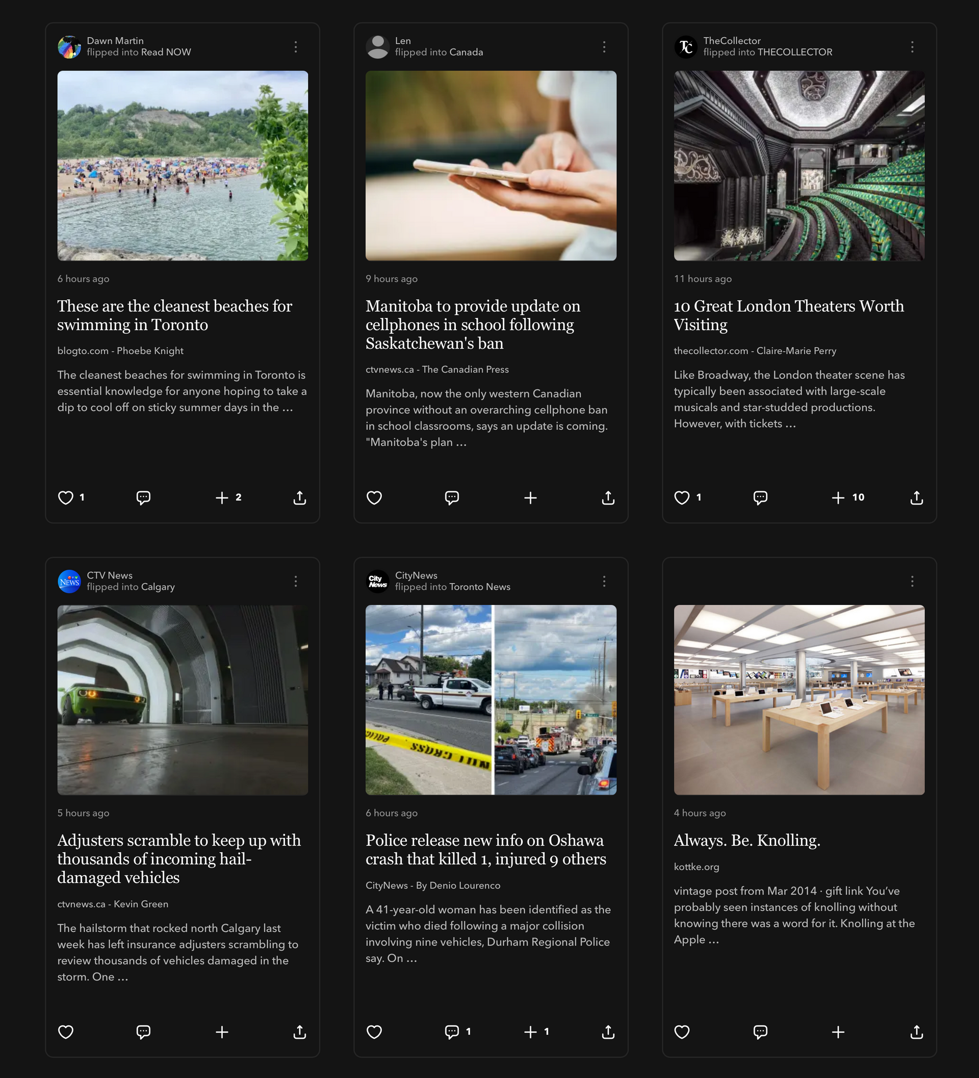 Flipboard Experiment
