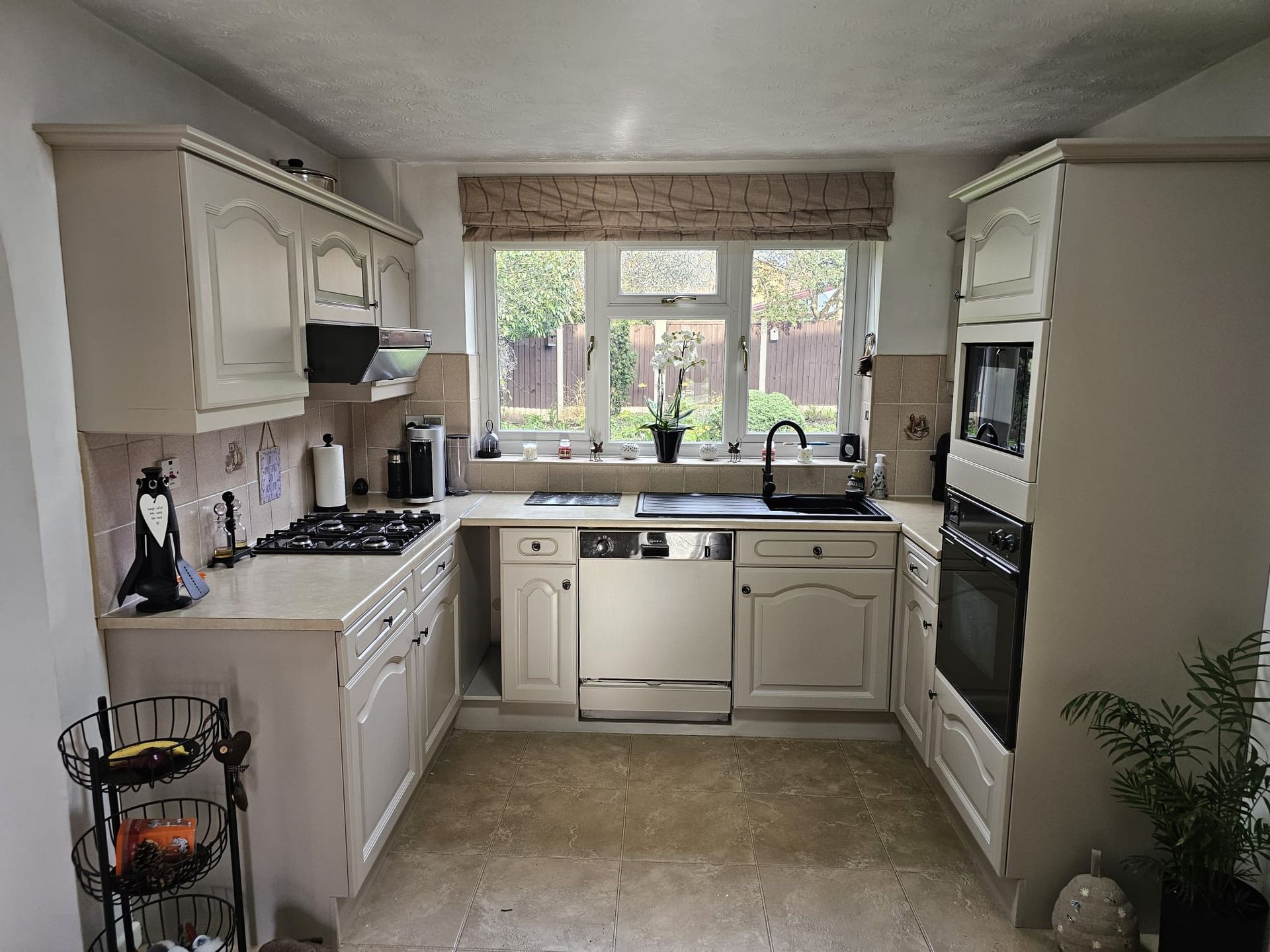 Kitchen Cabinet Spraying After