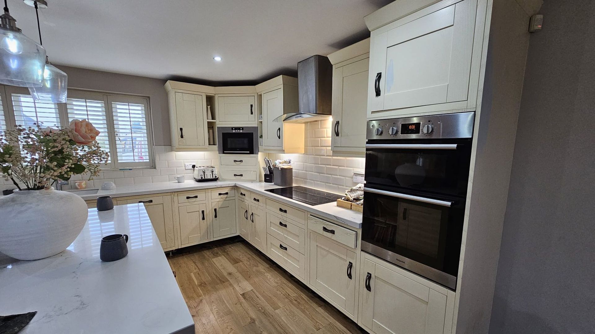 Kitchen spraying transformation