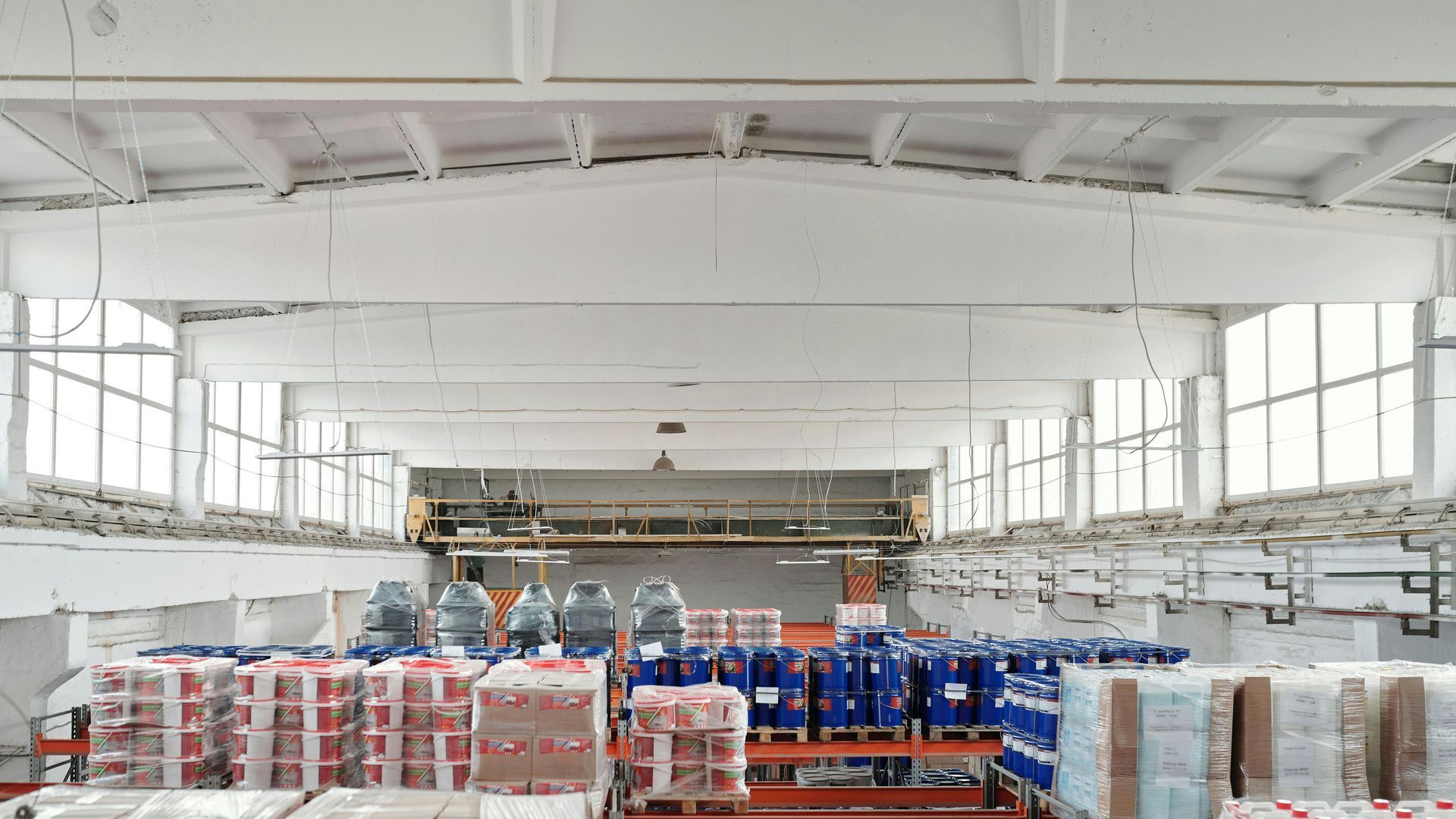Industrial Building Spraying