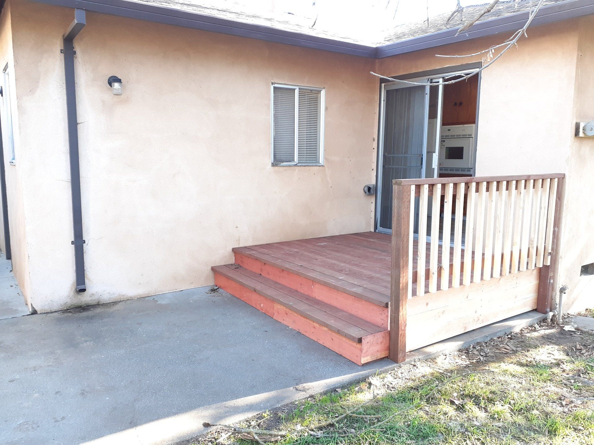 outside deck