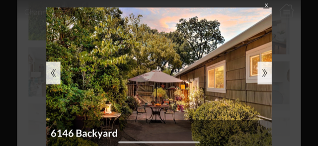 6144-6146 Landis Ave backyard