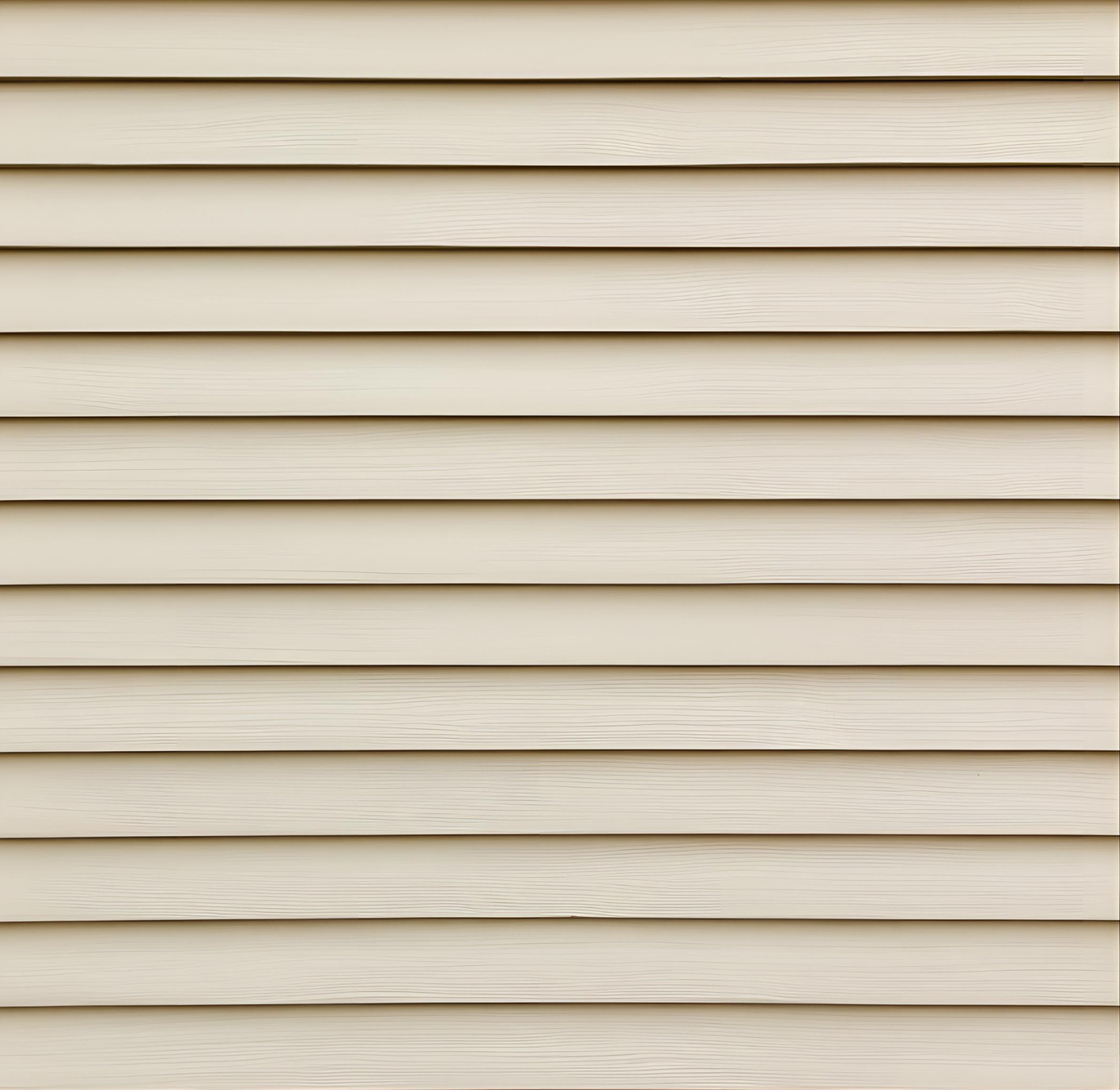 Beige horizontal wood siding paneling with subtle grain texture