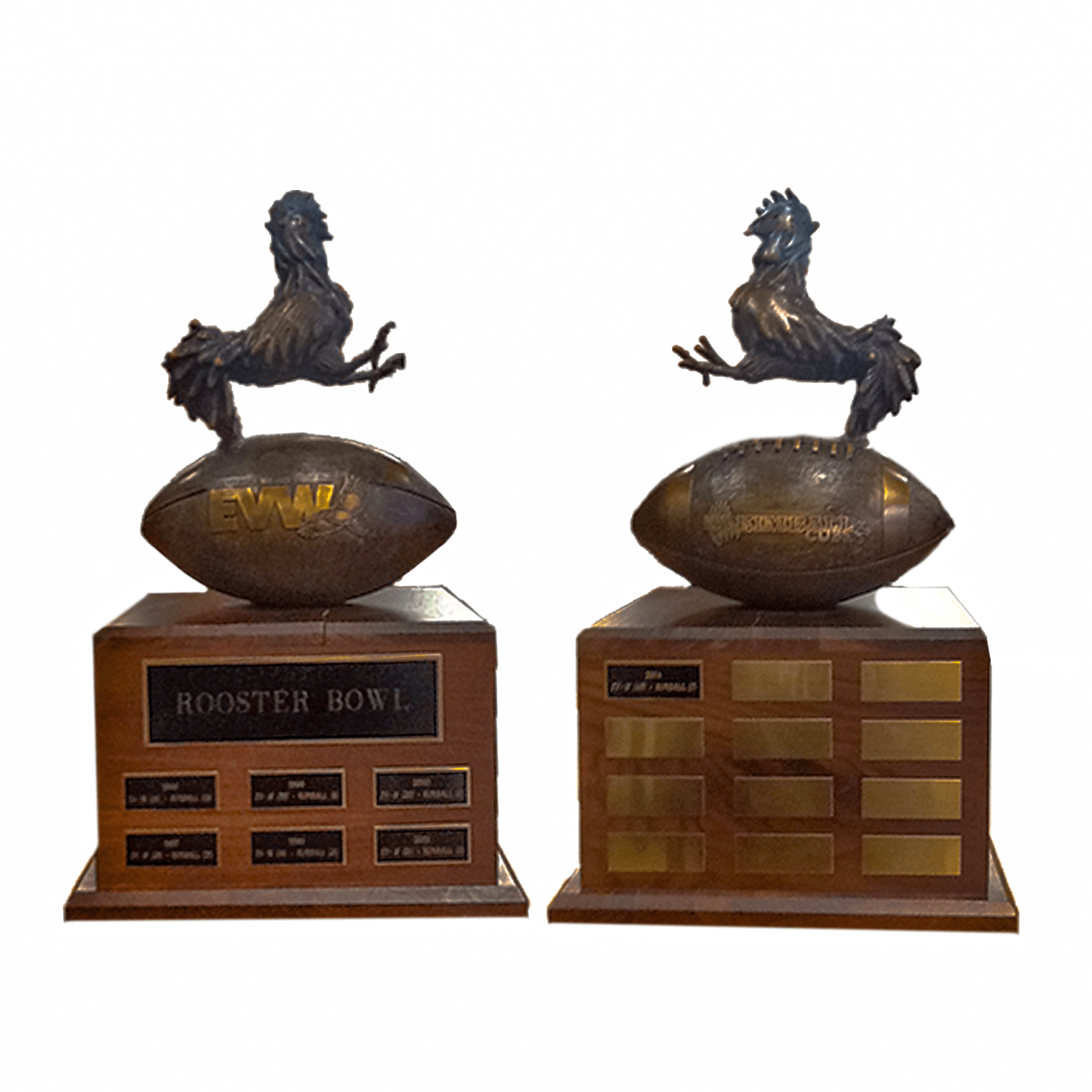 Small custom bronze award plaques, art sculptures and metals.