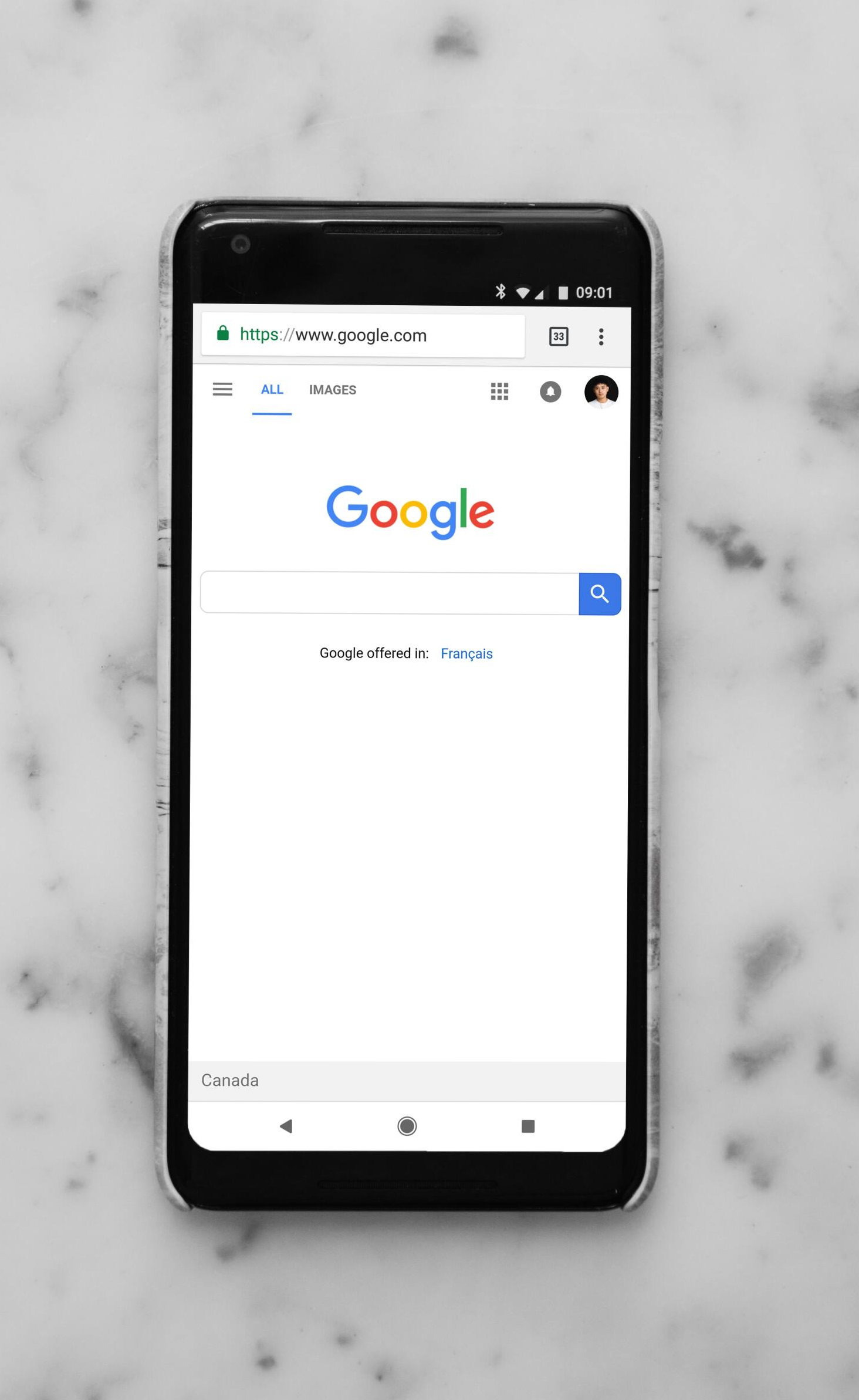 google search