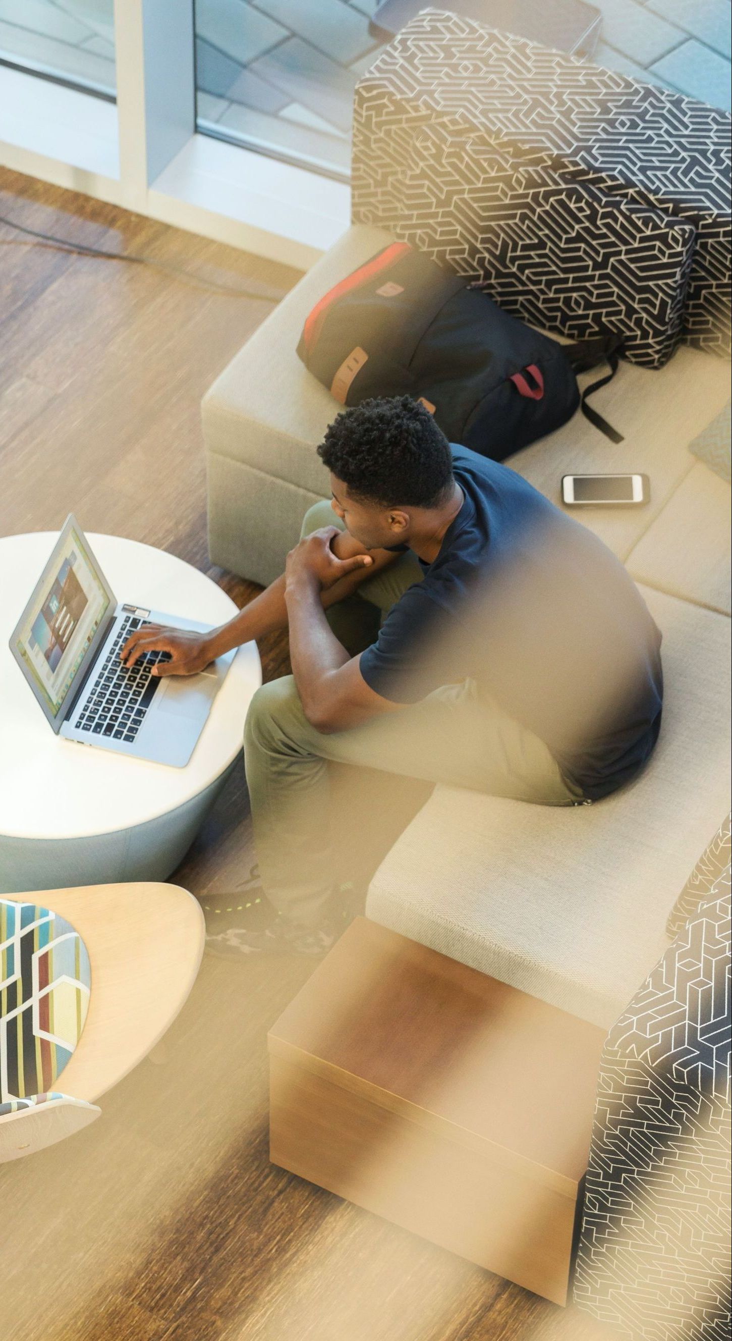 man at laptop