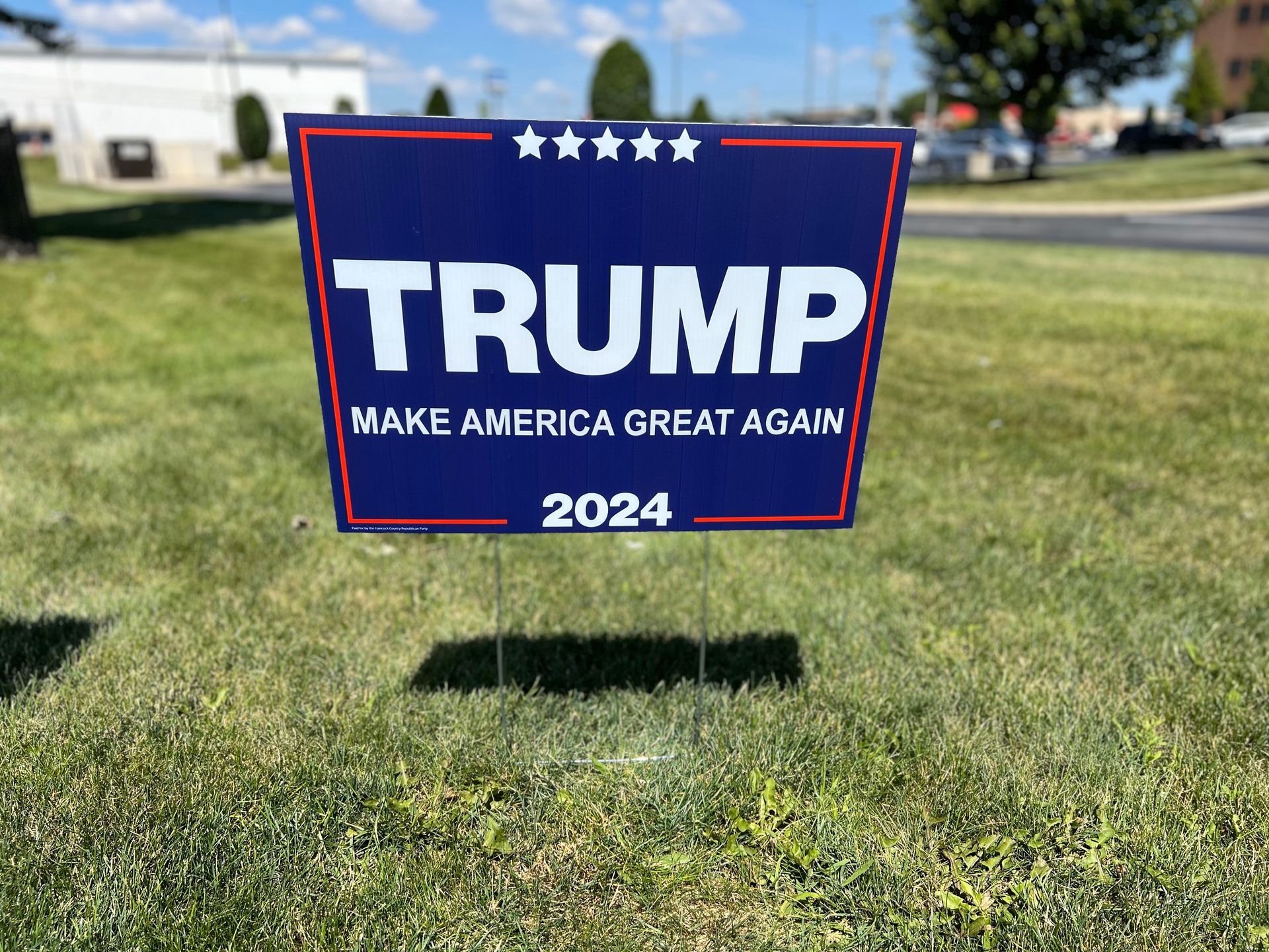 Trump 2024 MAGA Yard Sign