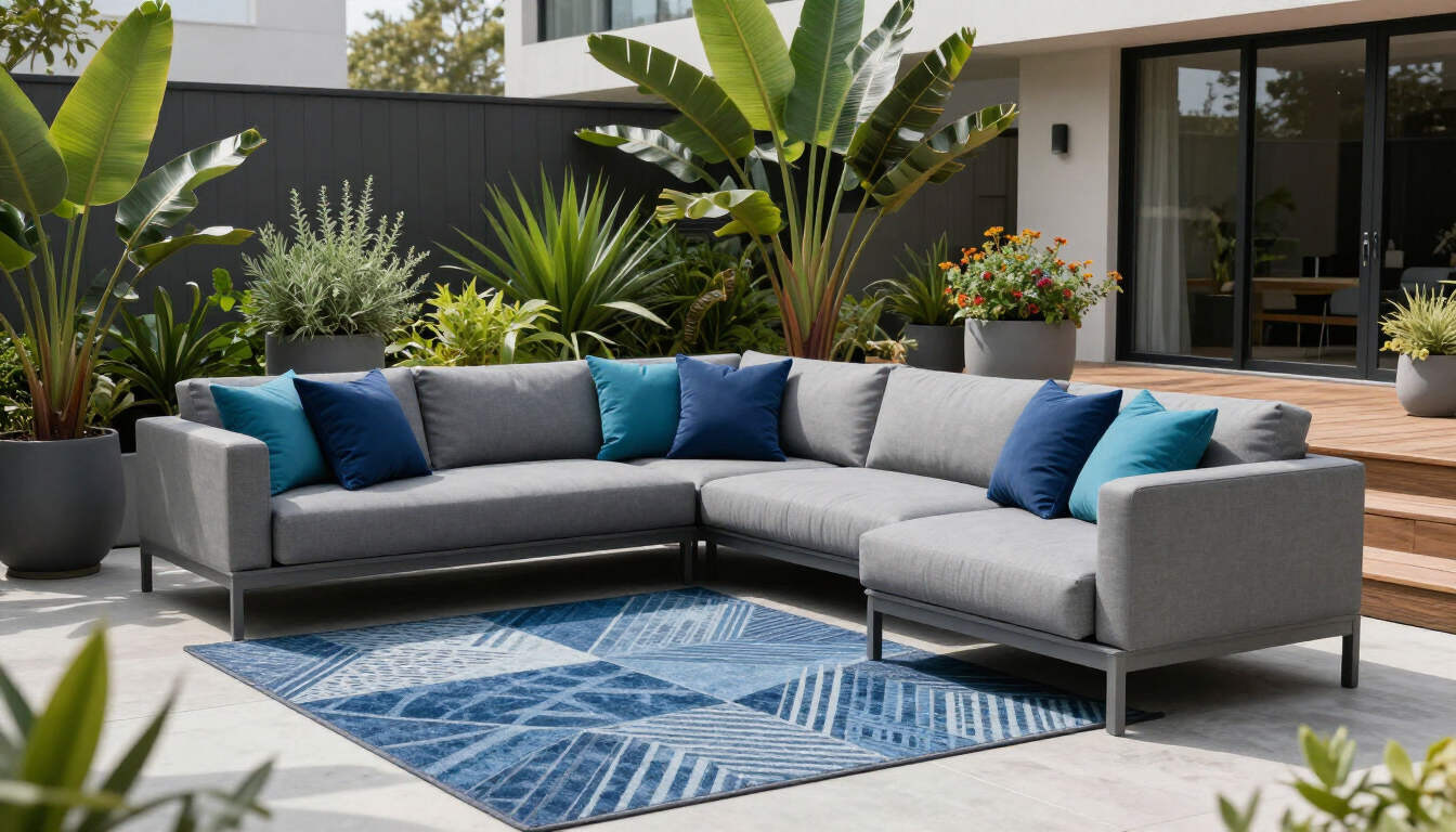 Outdoor seating arrangement