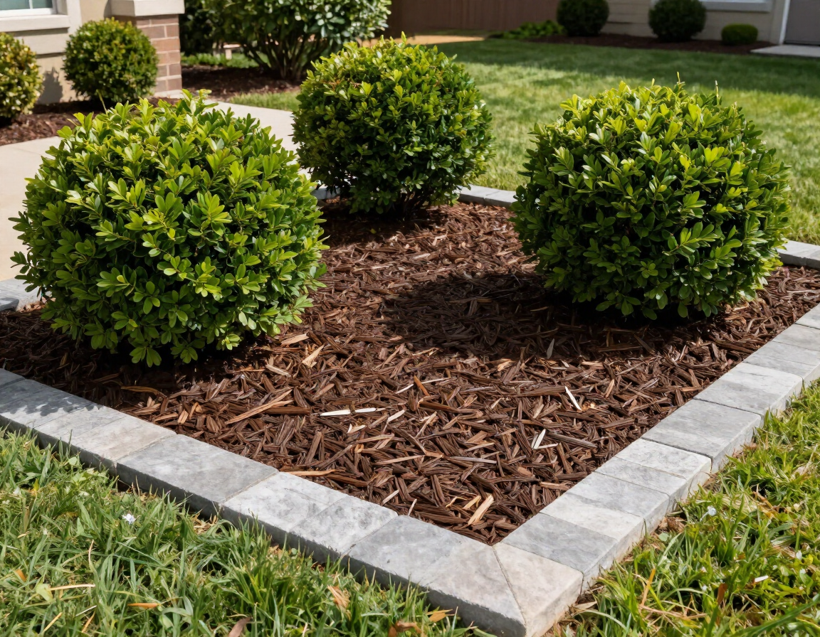 Manicured Garden Bed