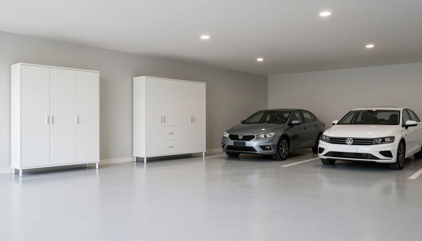 Organized Modern Garage