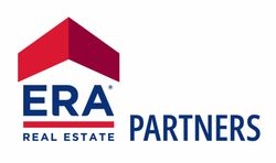 ERA Real Estate Partners logo in red, white, and blue