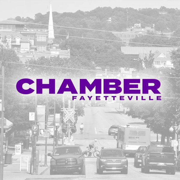A purple logo for 