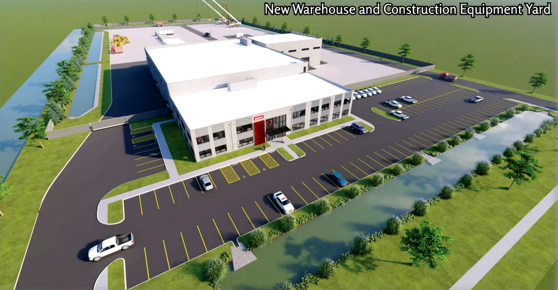 McCarthy Construction | Central Warehouse & Equipment Yard