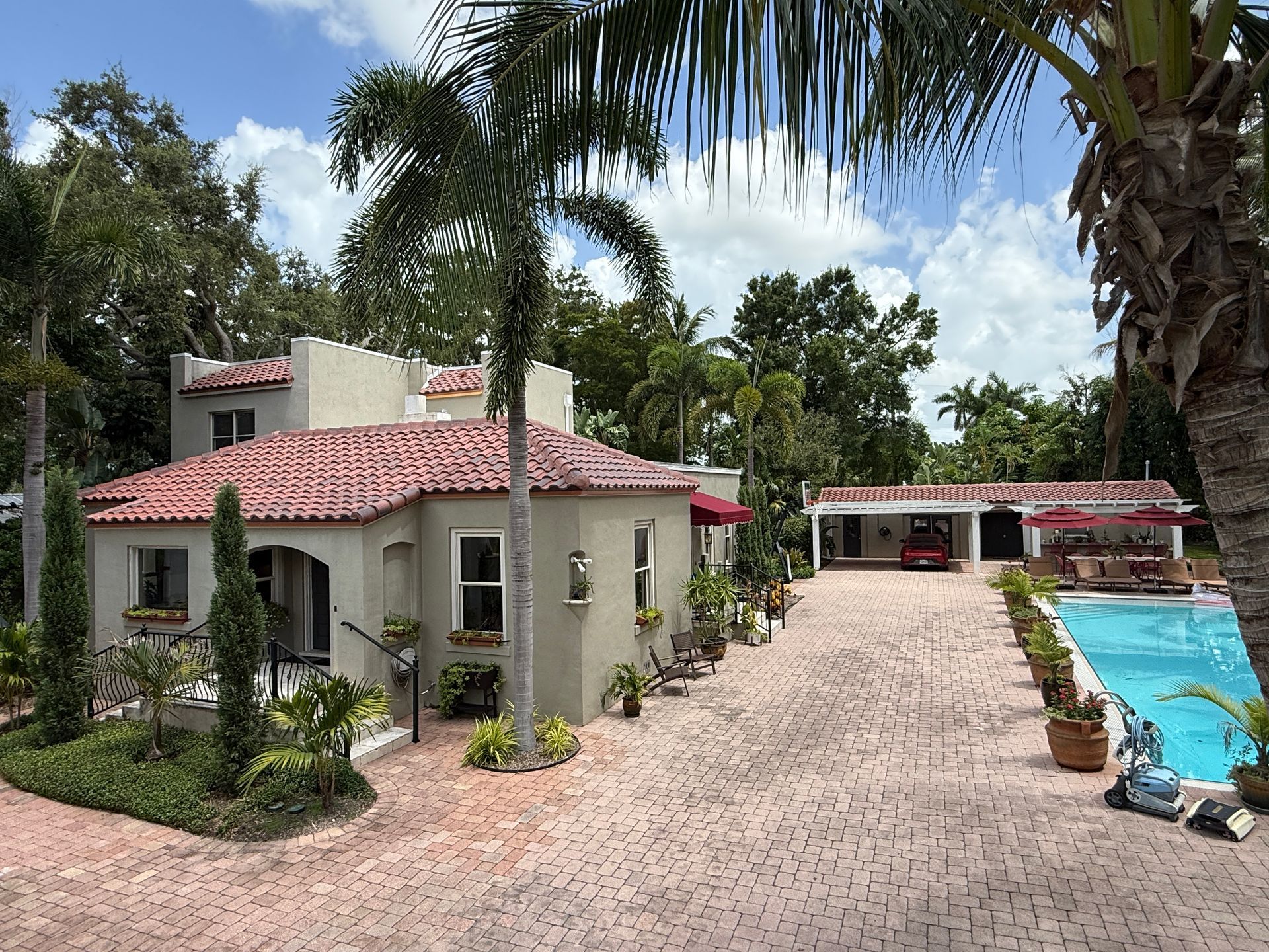 Roofing contractor Apollo Beach FL: finished roof replacement by Red Truck Roofing