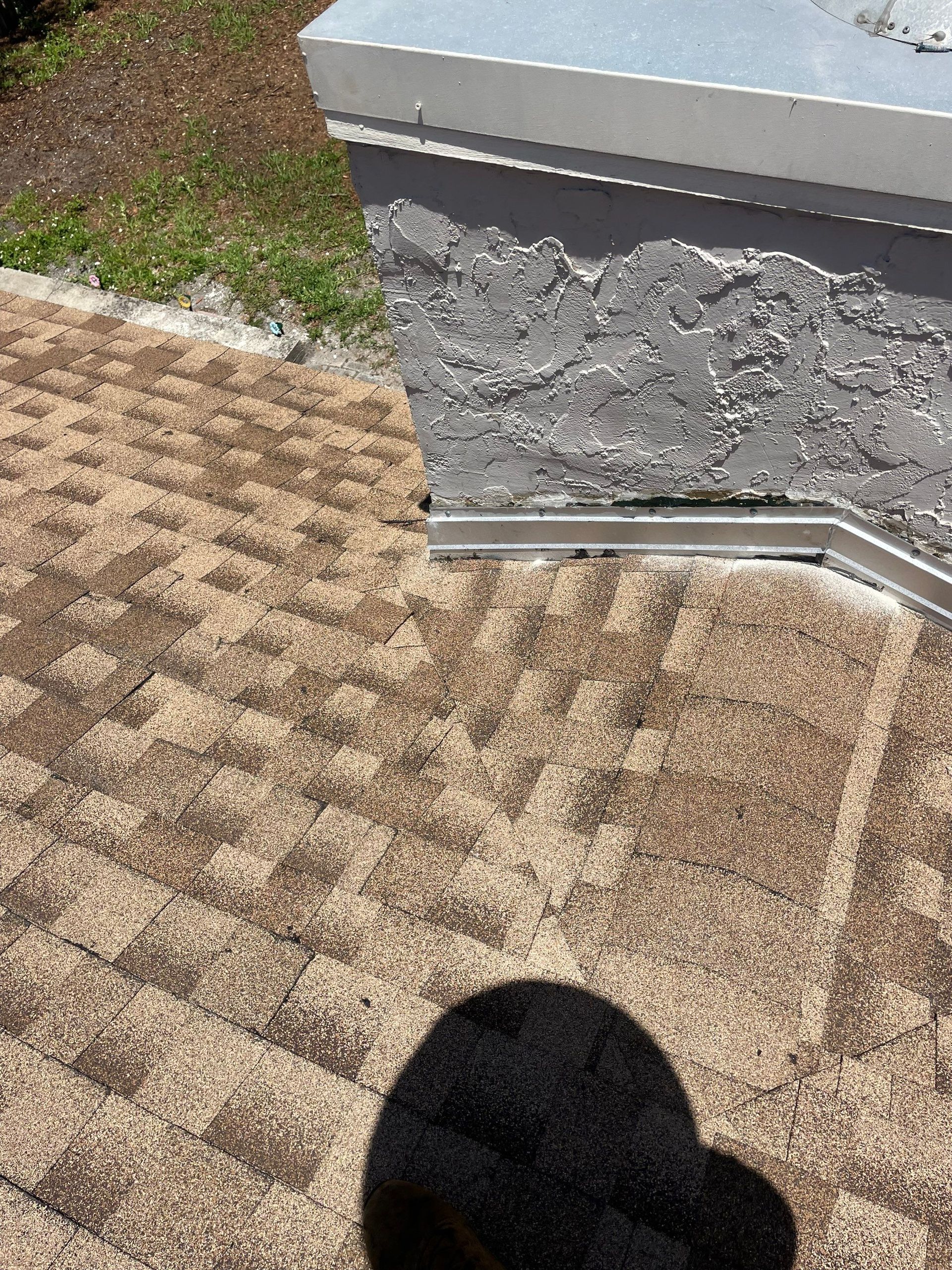 Roofing company Odessa FL line item roof replacement estimate from Red Truck Roofing showing materials, labor, permit fees and decking allowance