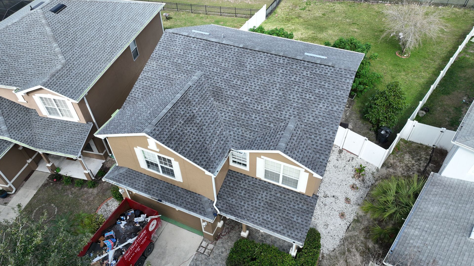 Roofing contractor Tampa FL GAF Golden Pledge warranty certificate issued to a Red Truck Roofing customer, GAF Master Elite installer