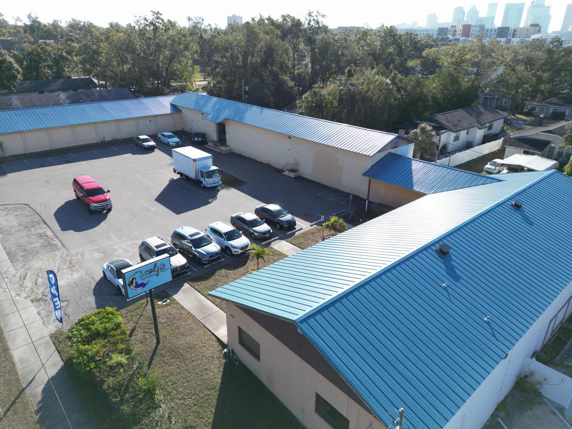 Multi family roofing contractor Seminole FL: Red Truck Roofing reroofing Bardmoor and Tamarac by the Gulf condo and villa buildings