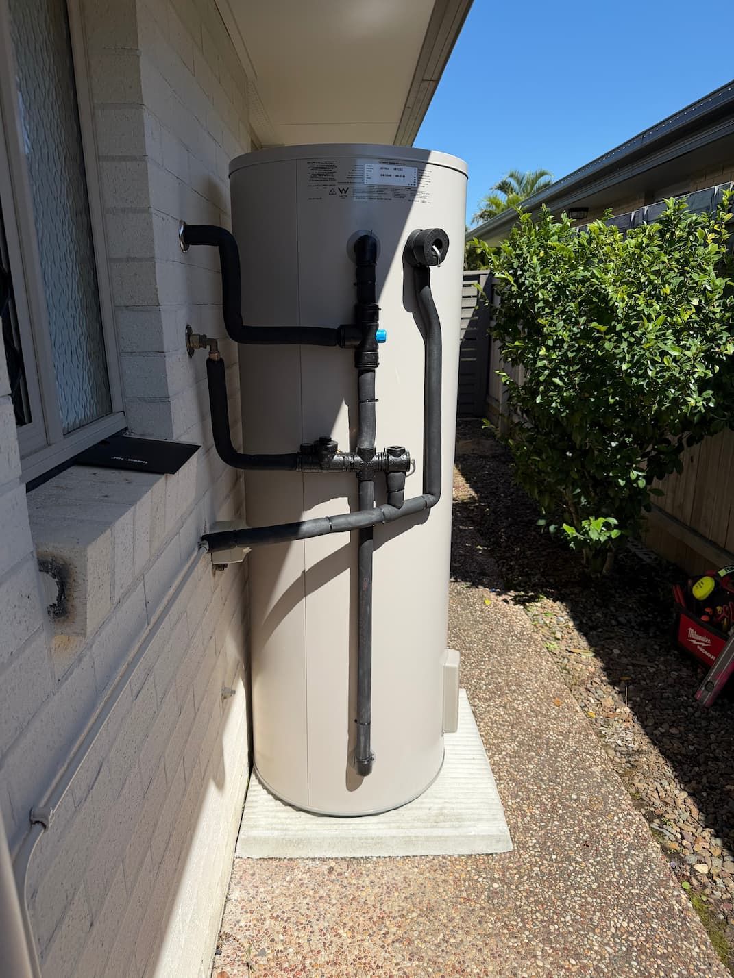 image of a hot water system