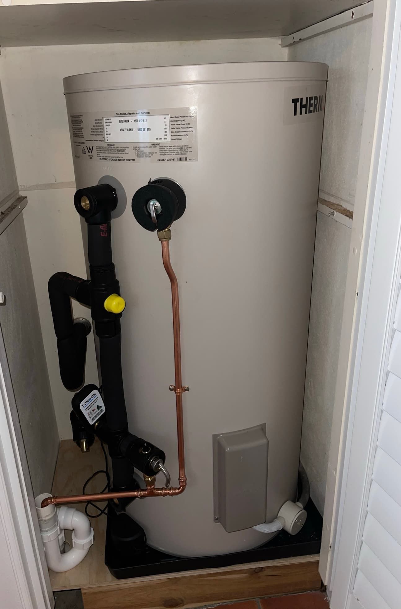 A new hot water system on the sunshine coast