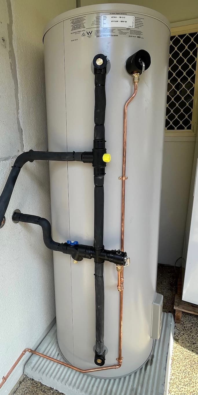 An instantaneous hot water system on the Sunshine Coast