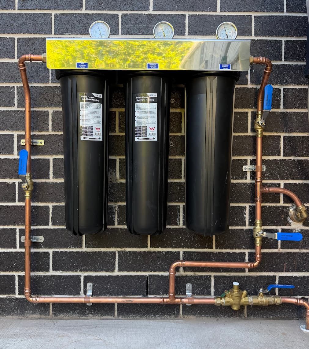 A water filter system on the Sunshine Coast
