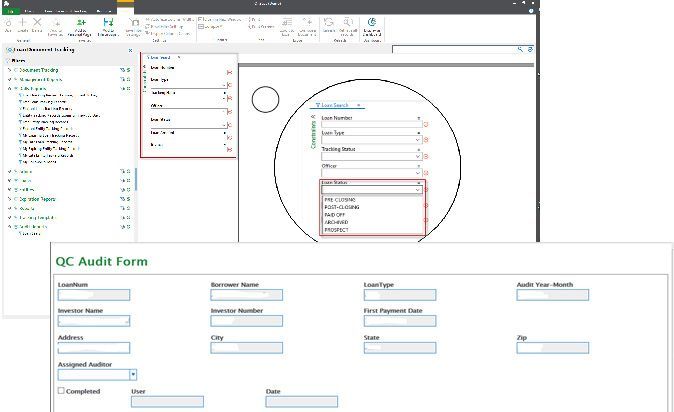 a screenshot of a computer screen with a circle on it .