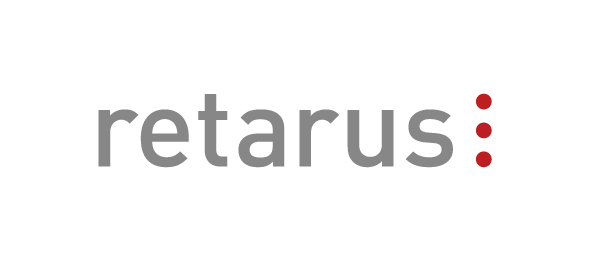 a white background with the word retard in red letters