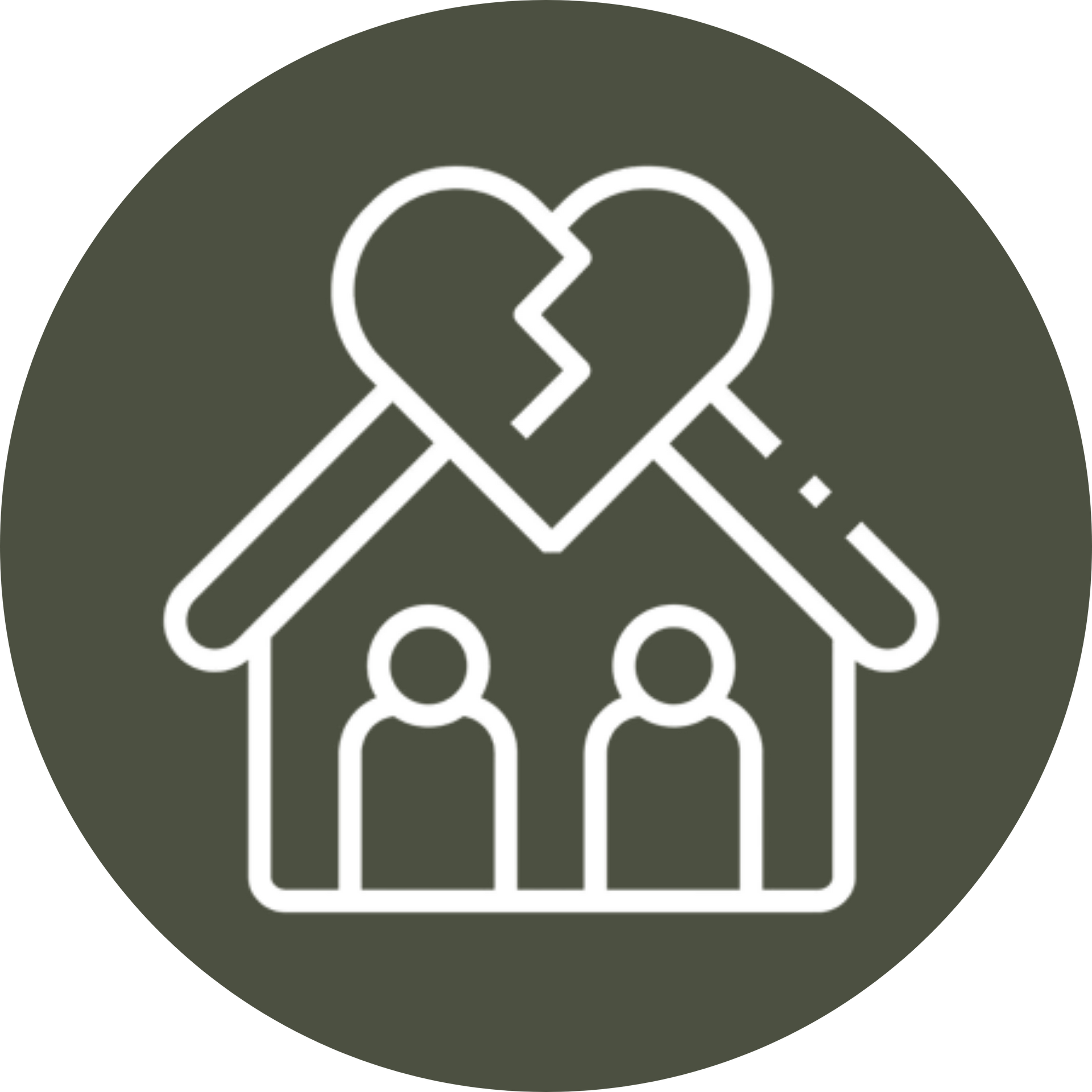 Icon used on Resilient Mind Therapy Website to represent their counselling session for divorce and separation