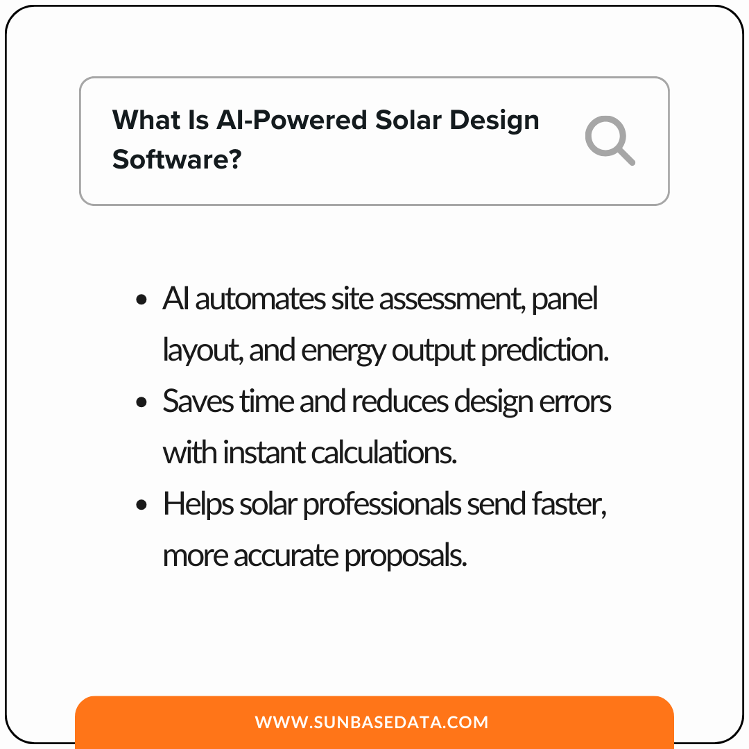 What Is AI-Powered Solar Design Software?