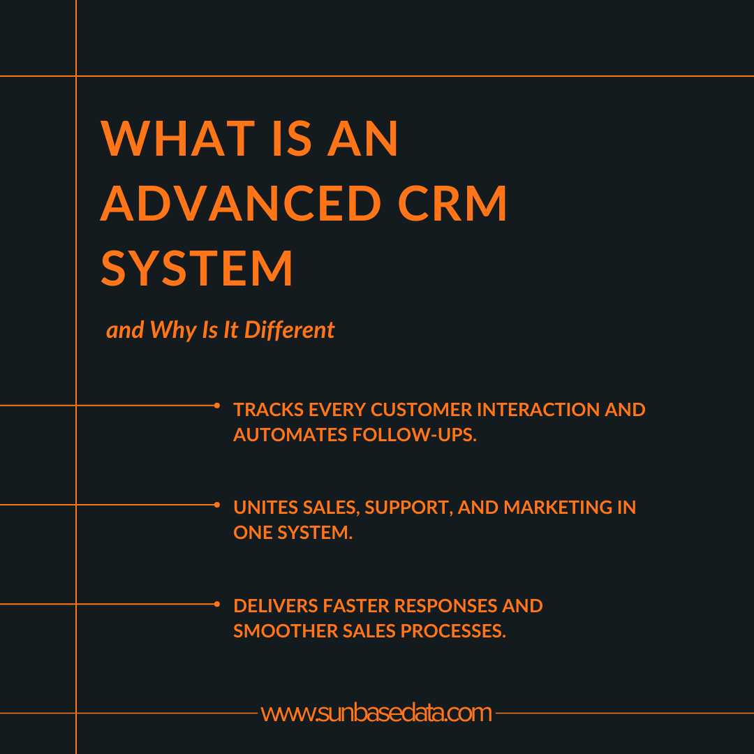 What Is an Advanced CRM System and Why Is It Different