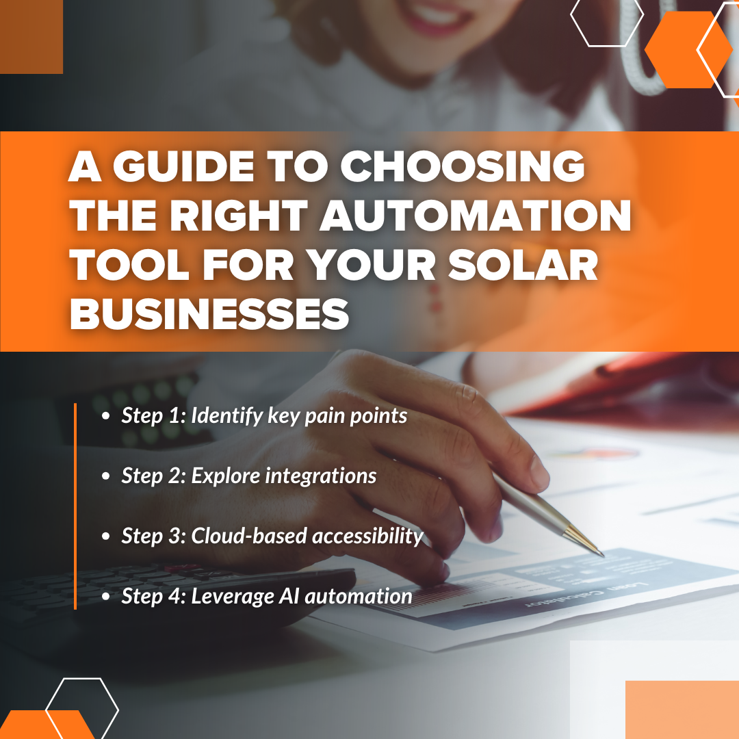 A guide to choosing the right automation tool for your solar business 