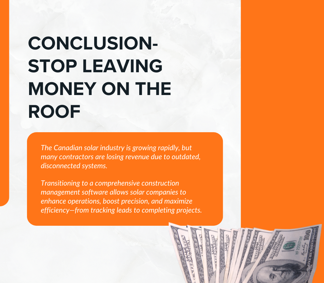 Conclusion: Stop Leaving Money on the Roof