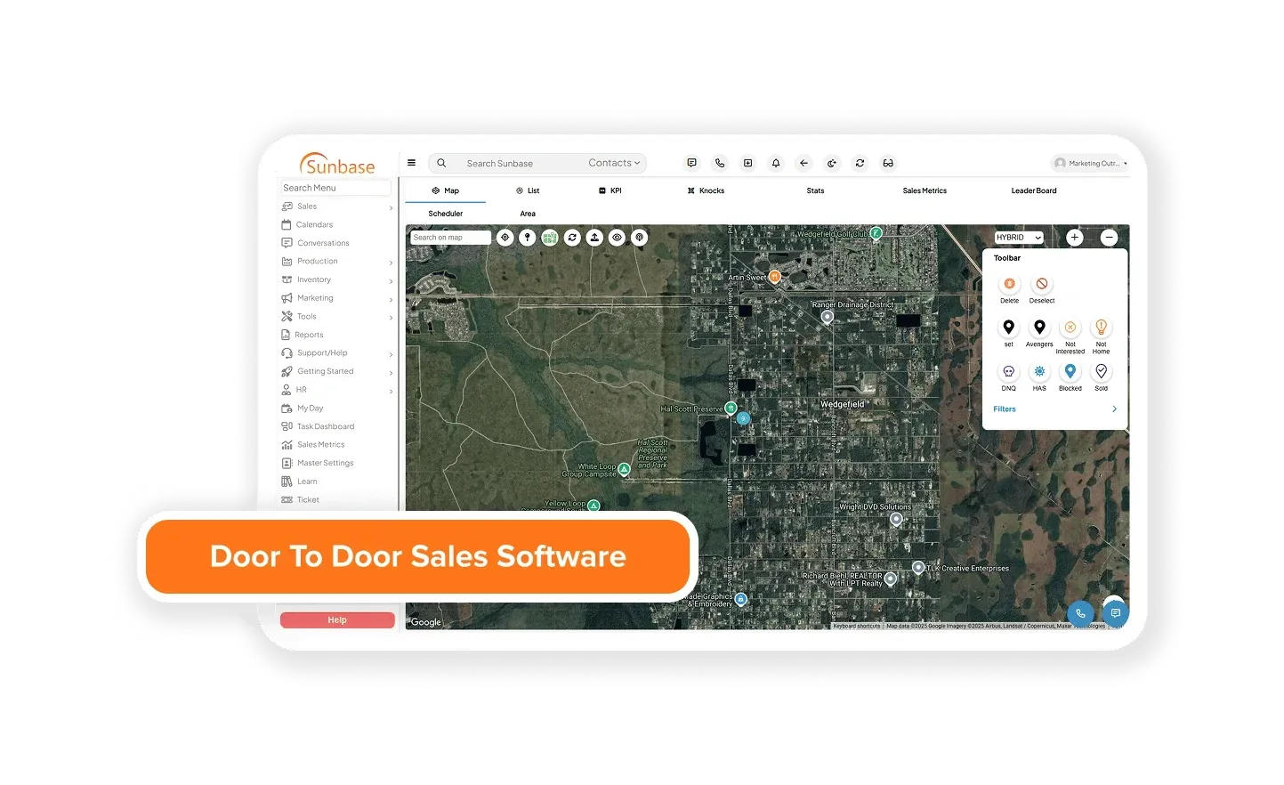 Sunbase Canvassing Software