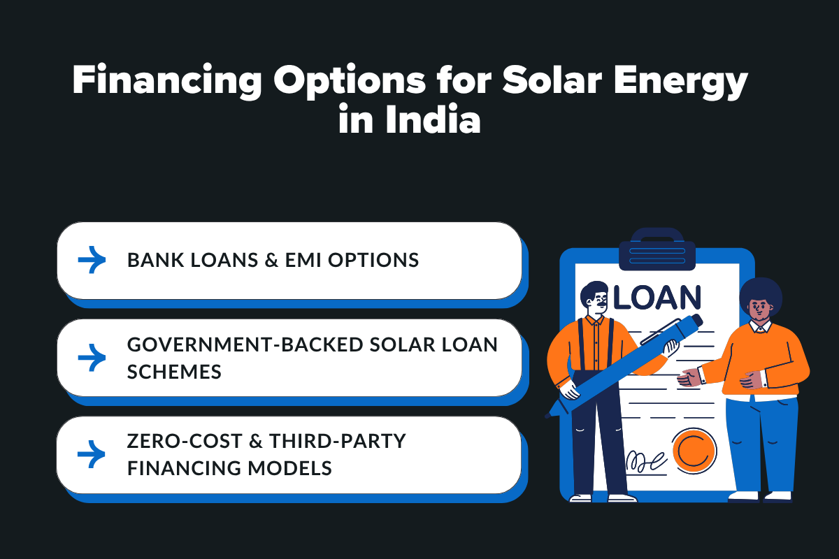 Â Financing Options for Solar Energy in India