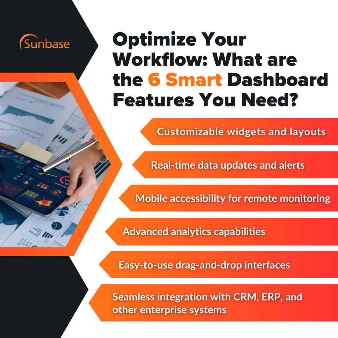Optimize Your Workflow: What are the 6 Smart Dashboard Features You Need?