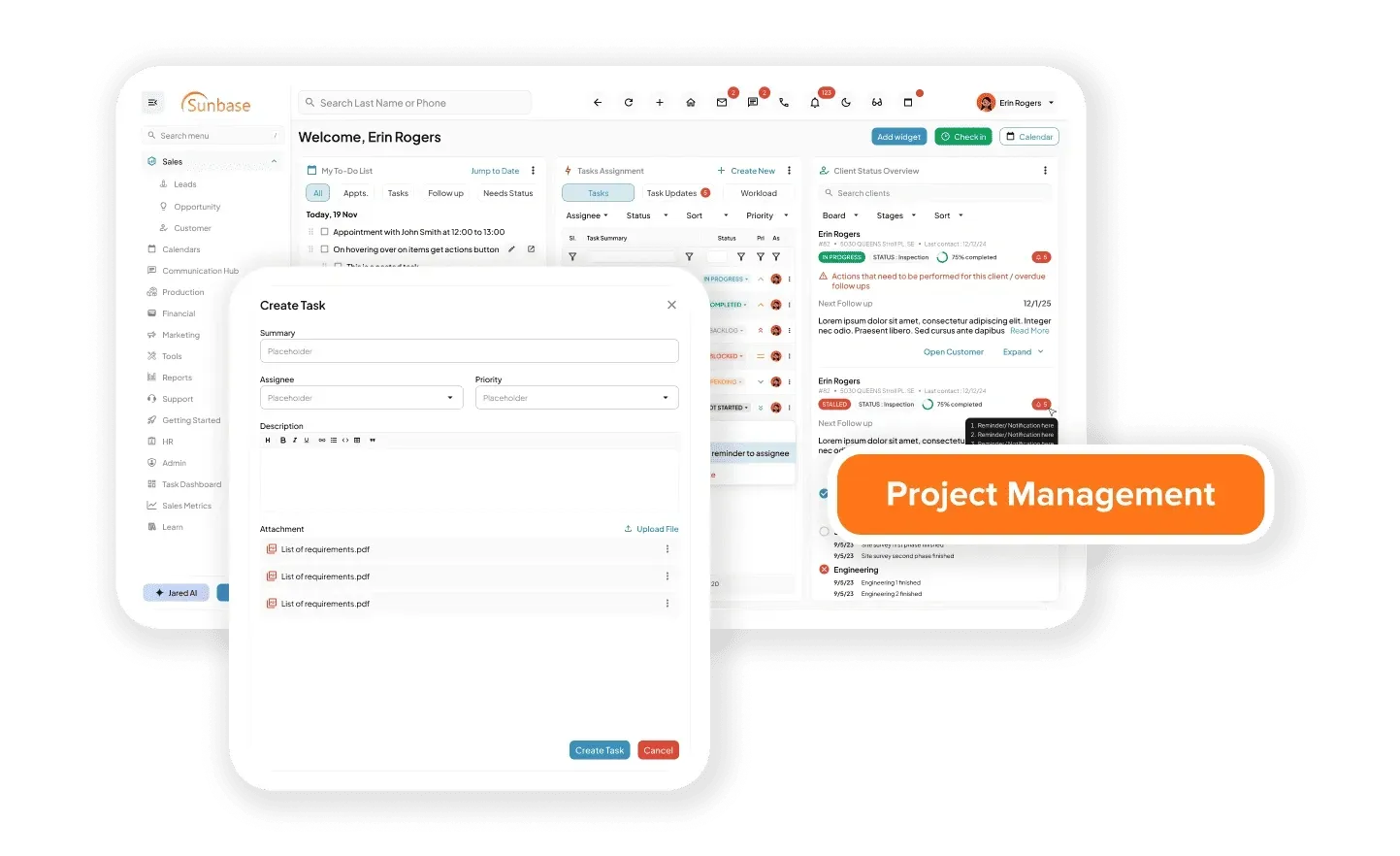 Solar Project Management Software